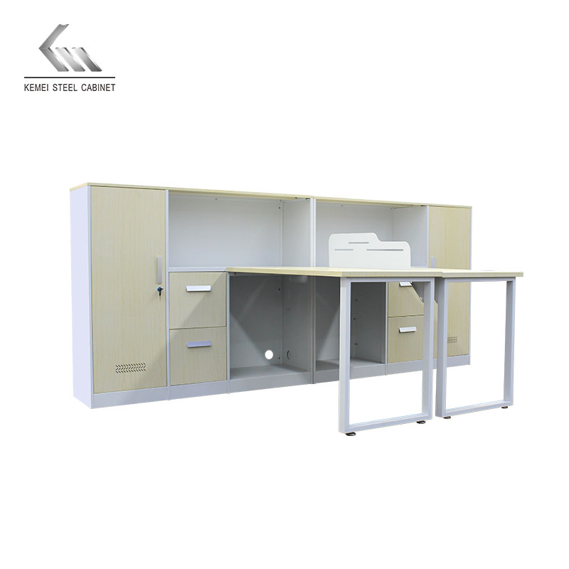 Desk Combination With Storage Cabinet
