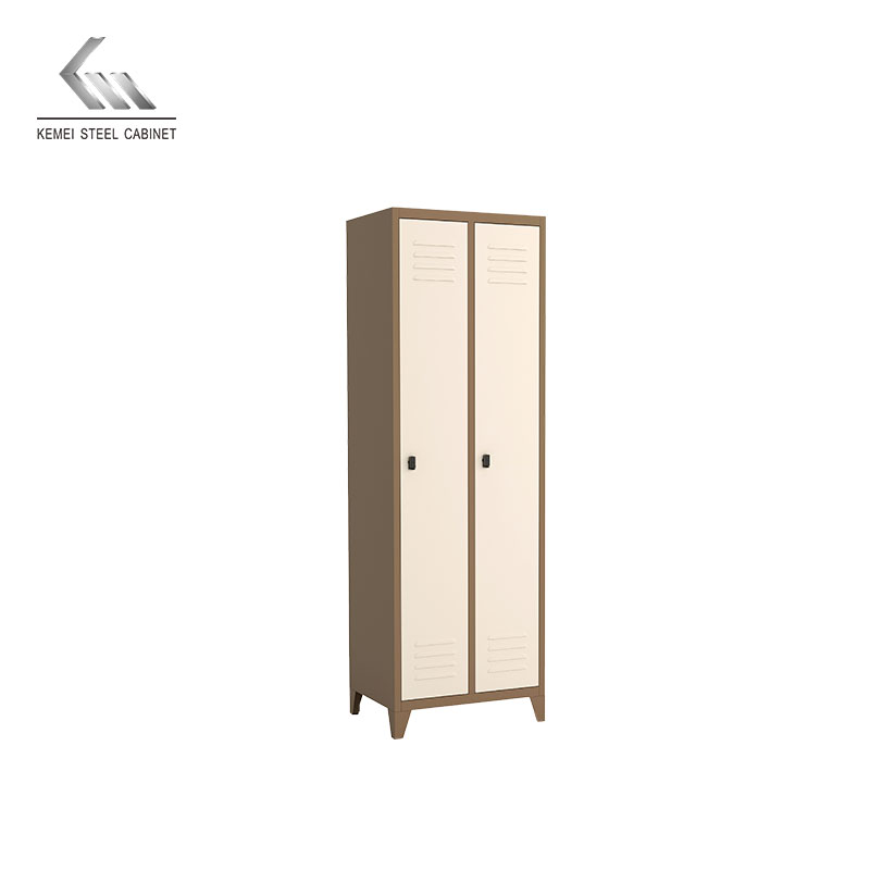 2 Doors Steel Locker With Standing Leg