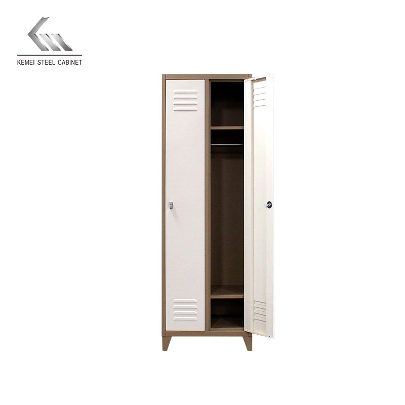 2 Doors Steel Locker With Standing Leg