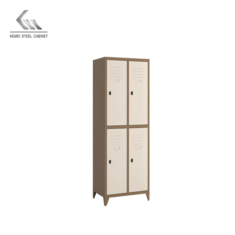 4 Doors Steel Locker With Standing Leg