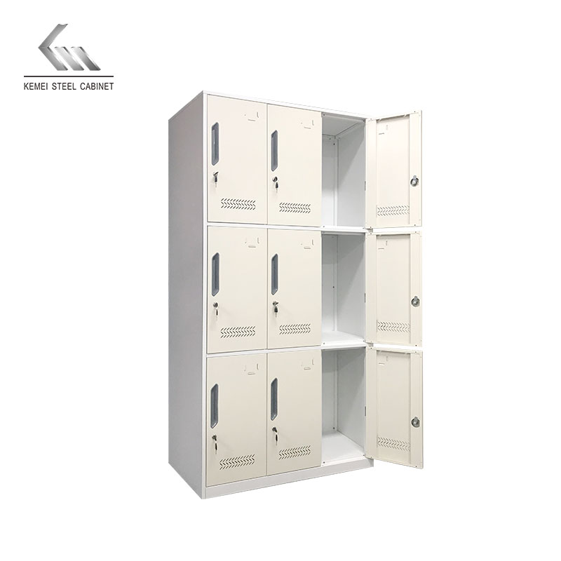 Nine Door Locker For Hospital