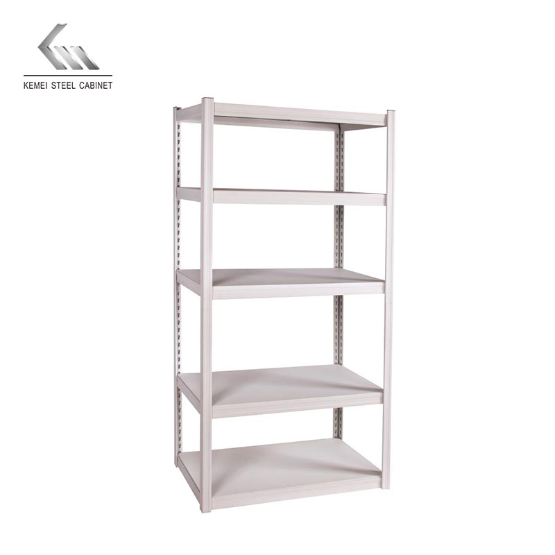 White Metal Storage Shelf