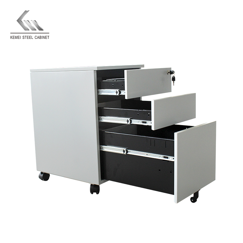 Hot Sale Office Lockable Steel Mobile Pedestal File Storage Cabinet