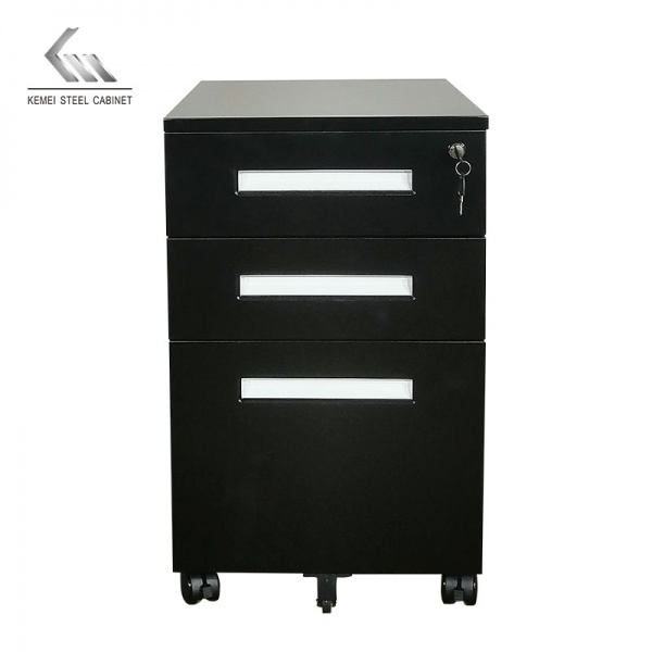 Steel Mobile Pedestal Mobile File Cabinet with wheels