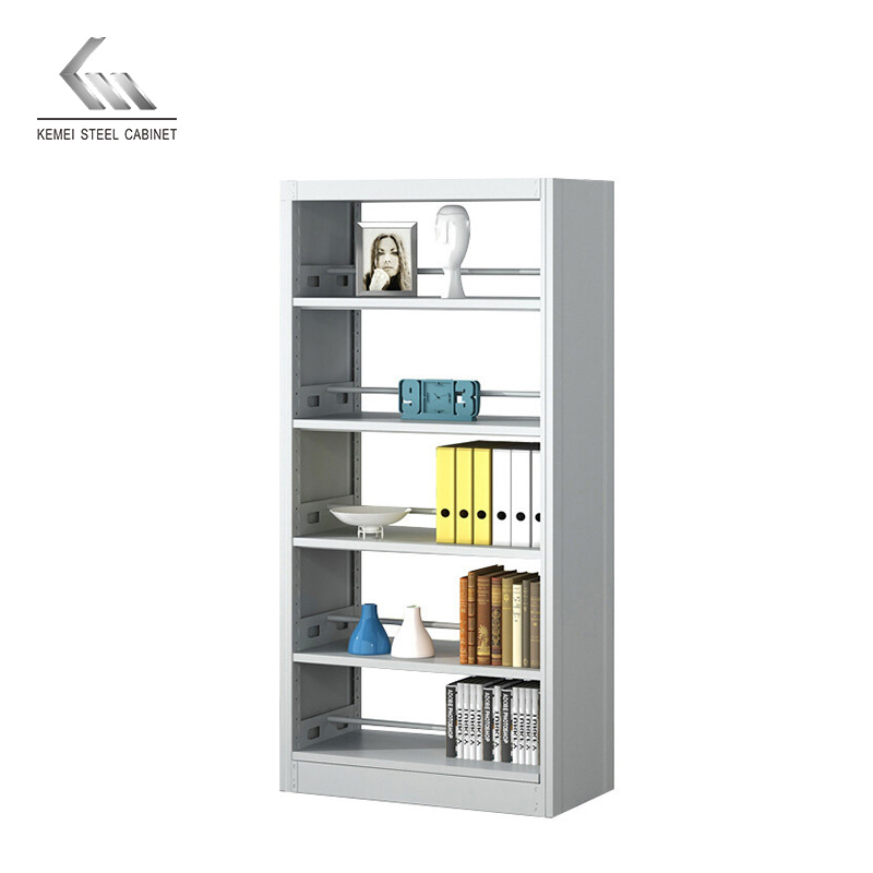 Wholesale Bookstore School Library Steel Bookshelf