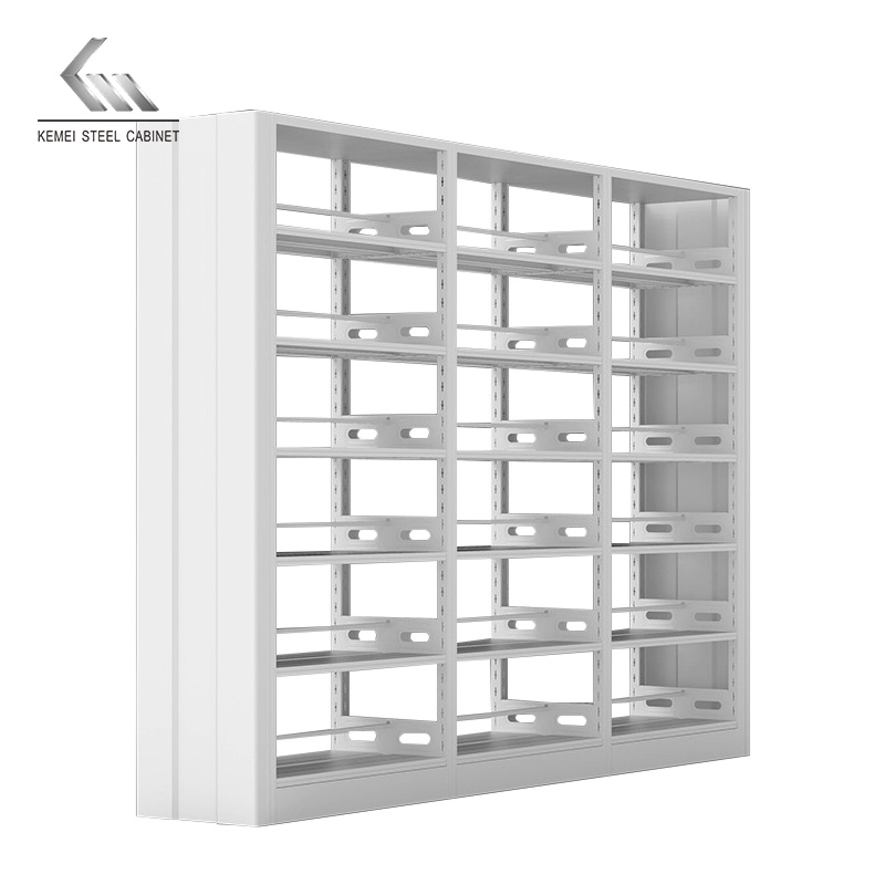Factory customized Metal Bookcase Steel Bookshelf
