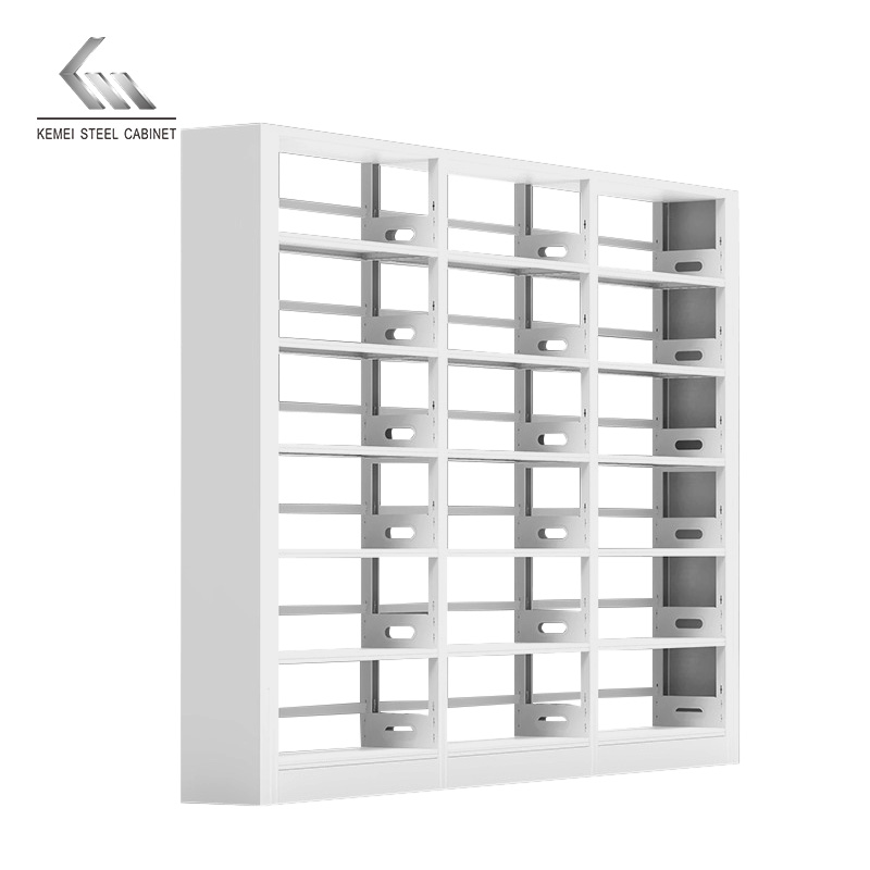Factory customized Metal Bookcase Steel Bookshelf