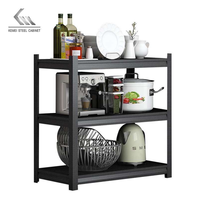 Modern Metal Storage Rack Steel Kitchen Shelf