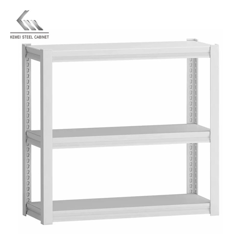 Simple White Color 3 Layer Kitchen Steel Shelf
