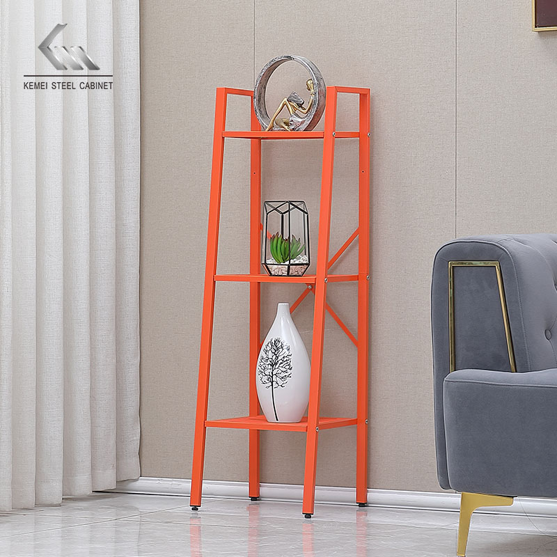 New Style Flower Rack Floor Type Steel Storage Shelf