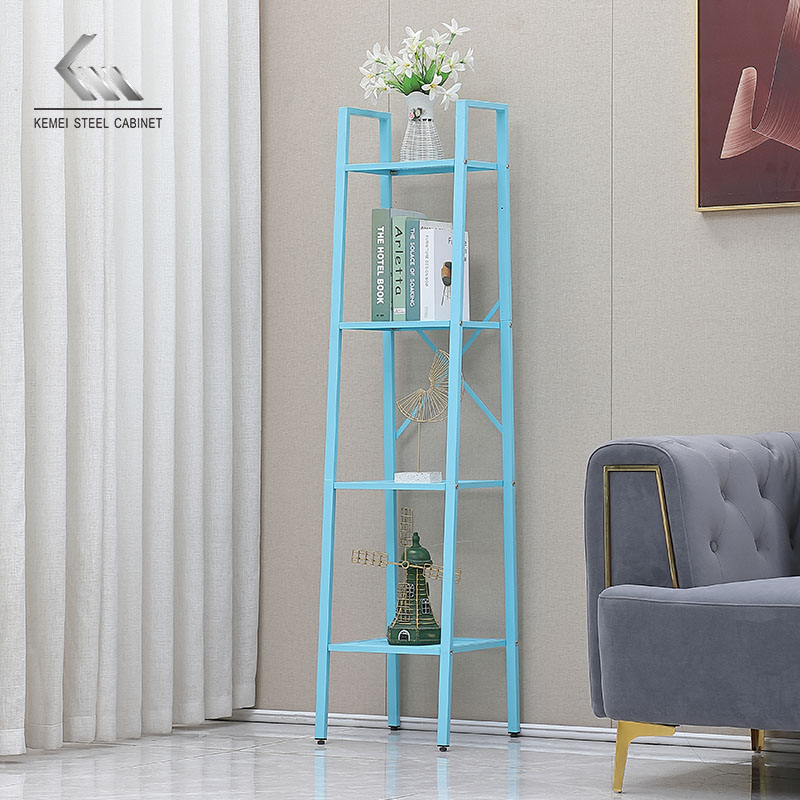Popular Modern Style Storage Bookshelf Metal Rack