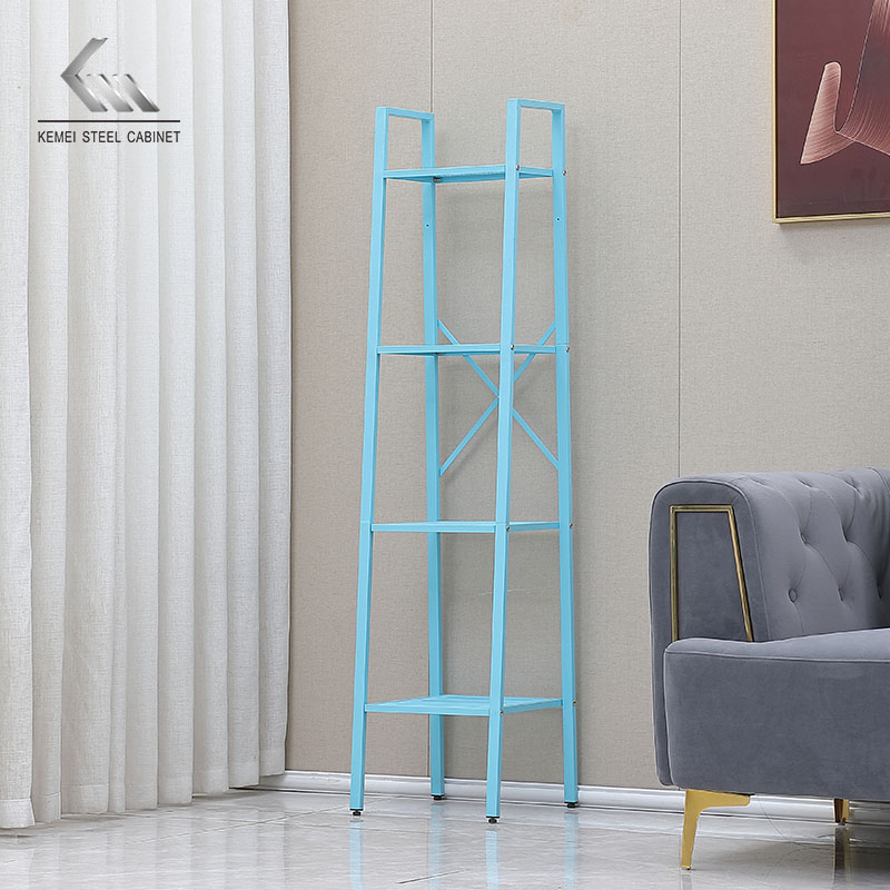 Popular Modern Style Storage Bookshelf Metal Rack