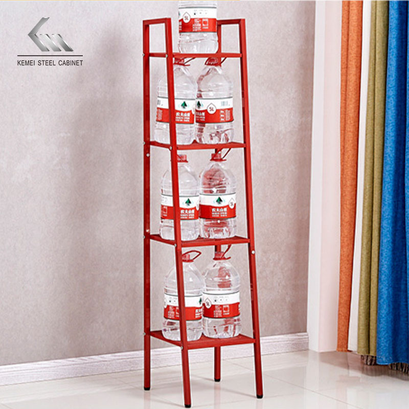 Multi-Color 4 Tier Metal Plant Flower Pot Steel Display Shelf