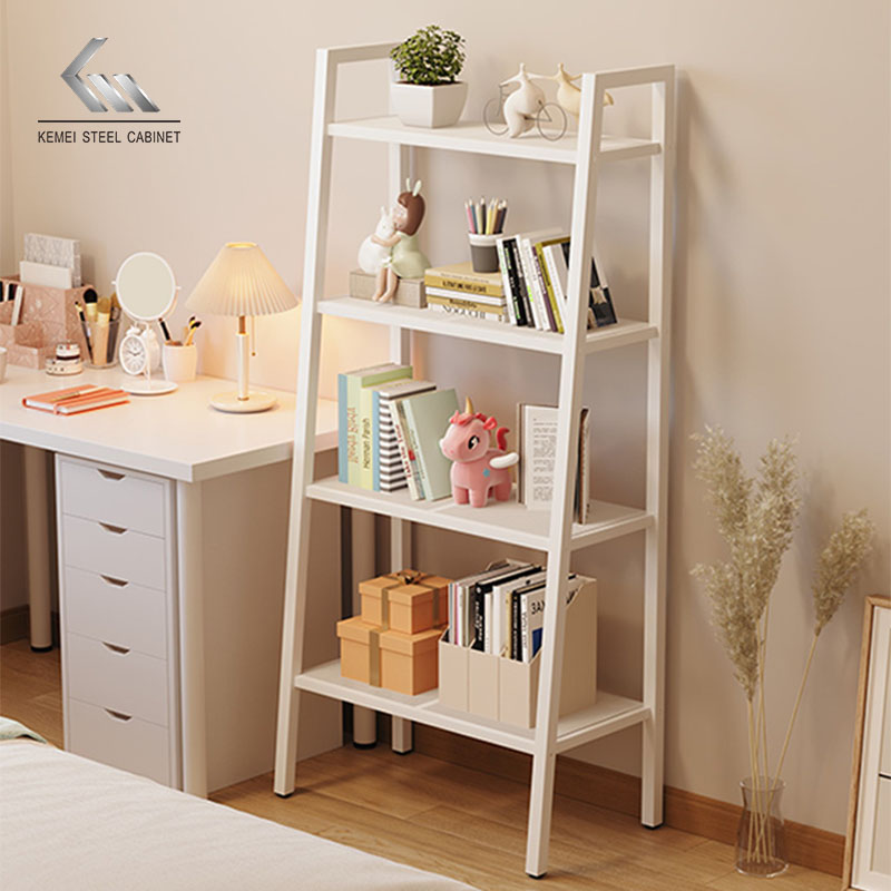 Factory Supplier Home Household Metal Bedroom Bookshelf