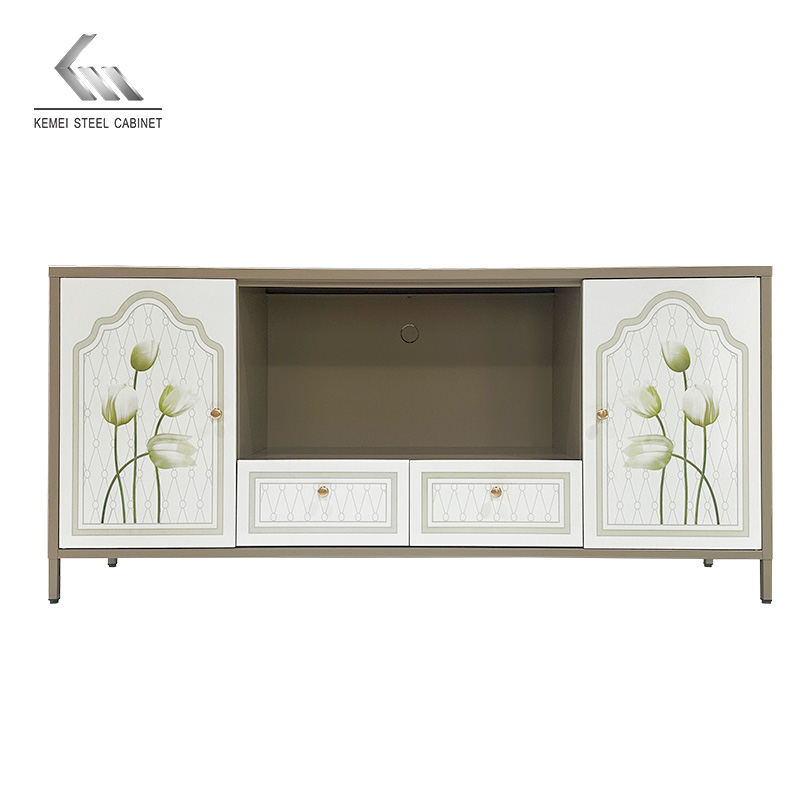 Modern 1600mm TV Stand with Drawers Line Media Console