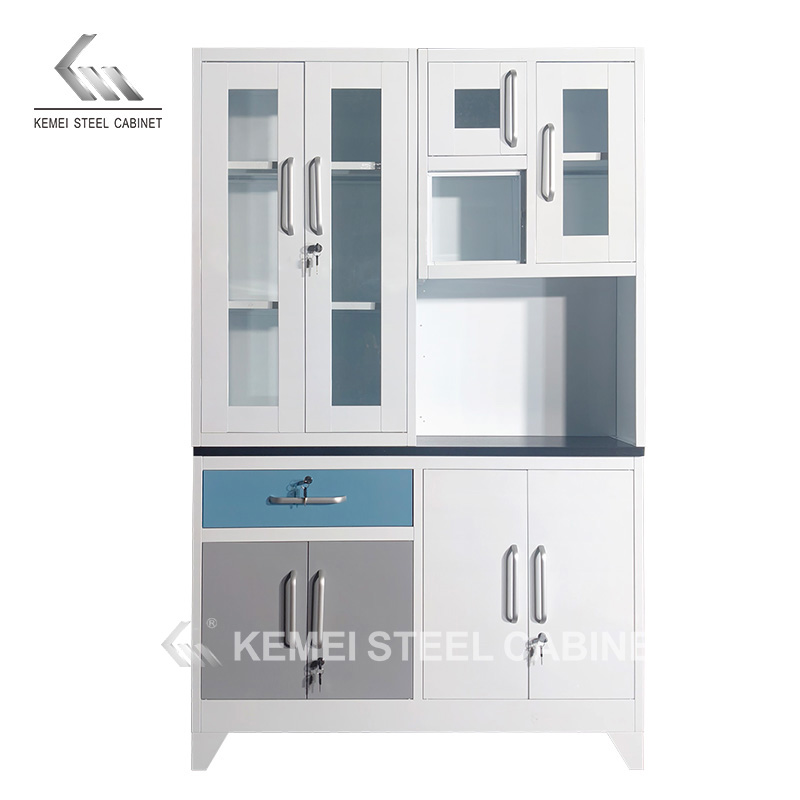 Kitchen Furniture Cupboard Customized Metal Kitchen Cabinet