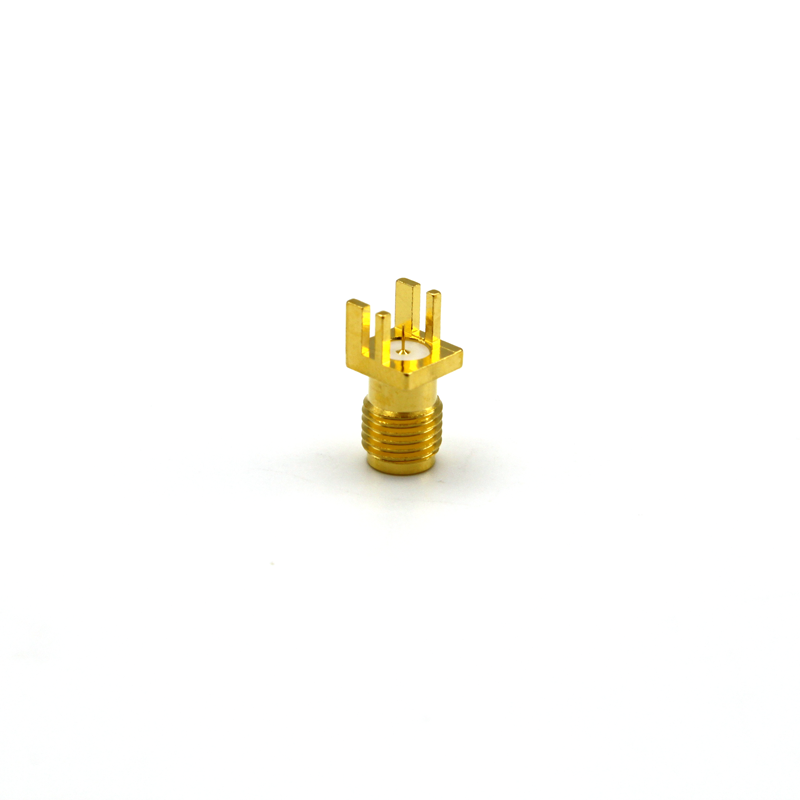 SMA母头PCB板连接器SMA-KHD-21（针0.25）