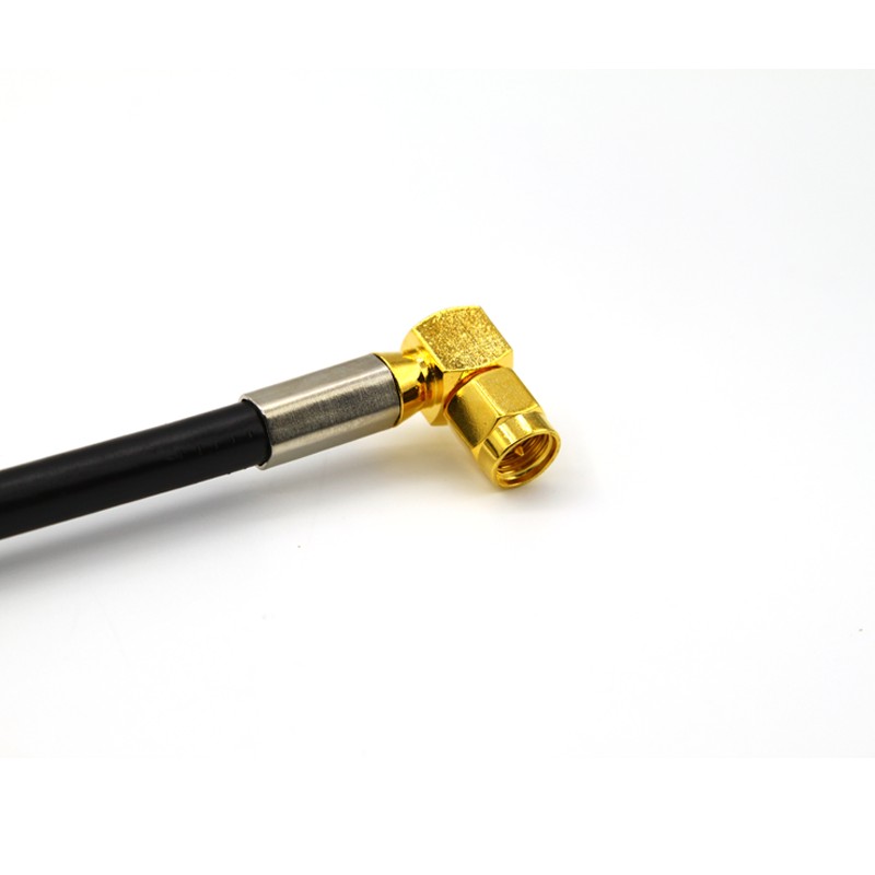 SMA 公头弯式连接器接KSR240/LMR240电缆组件