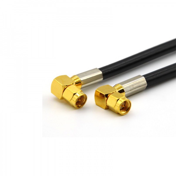 SMA 公头弯式连接器接KSR240/LMR240电缆组件
