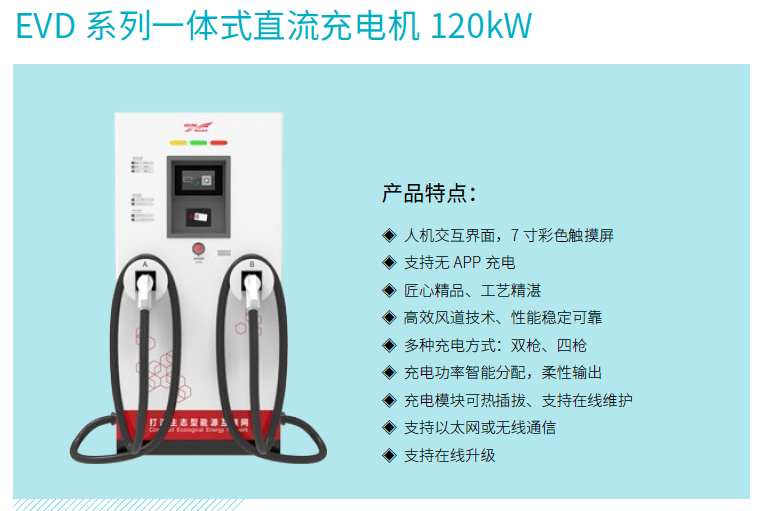 EDV系列一体式直流充电机120kW
