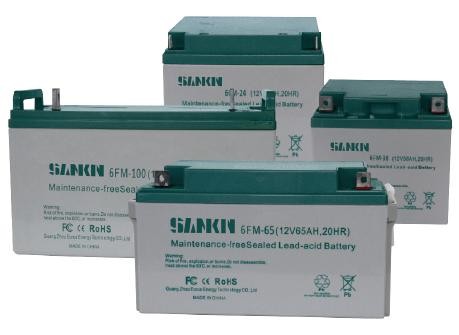 山肯6FM系列阀控式密封免维护铅酸蓄电池