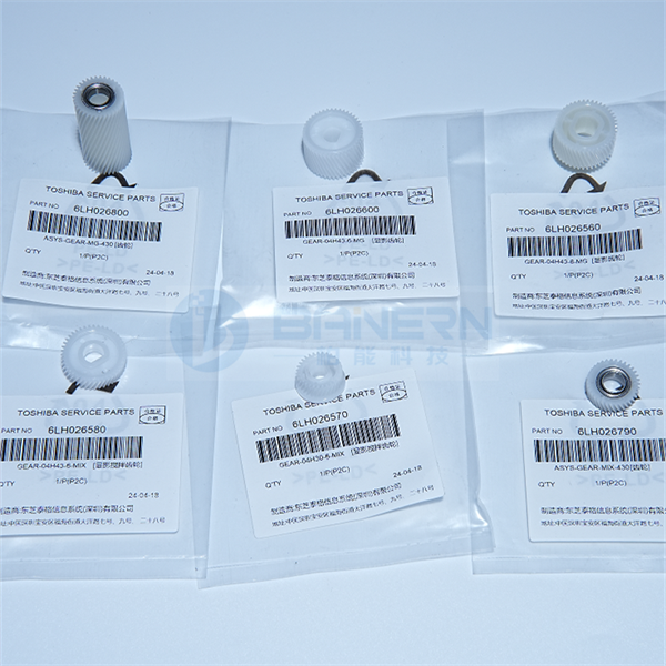 Toshiba 5506AC 5508A 5520C 5540C 5560C 6506AC 6508A 6520C 6530C 6540C 55066LH026560 6LH026570 6LH026580 6LH026600 6LH026800 6LH026790 ES5506A Developer Gear Kits