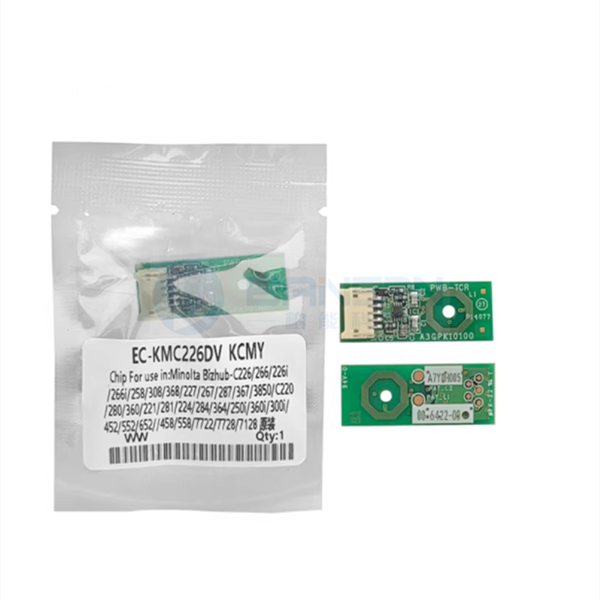Konica Minolta Bizhub C226 C266 DV215 DV-215 Develper Chip,Drum Chip,Toner Chip