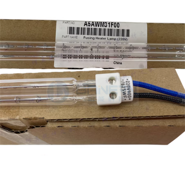 Konica Minolta C1085 C1100 C6100 C6085 A5AWM34F00 A5AWM31F00 A5AWM34E00 A5AWM31E00 Fusing Heater Lamp