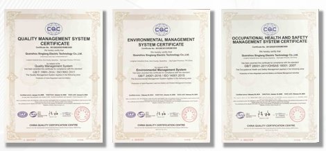 Certificates