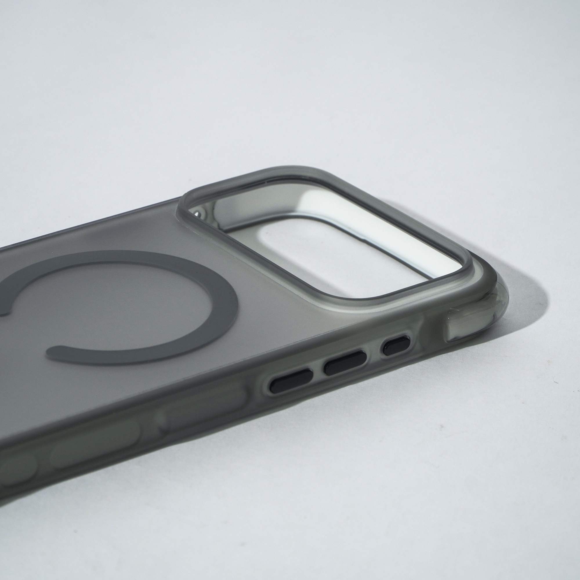 TPU+PC translucent phone case