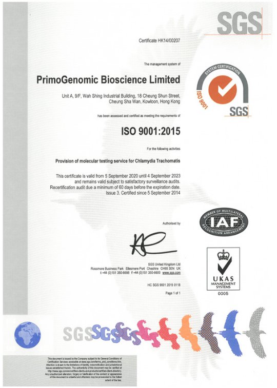 ISO 9001：2015认证