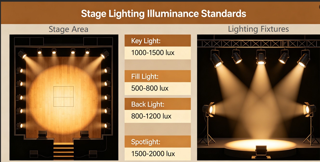 Stage Lighting Illumination Standards