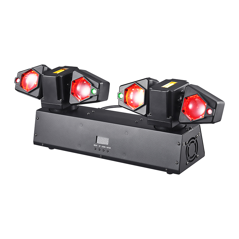 Two arm four head effect light