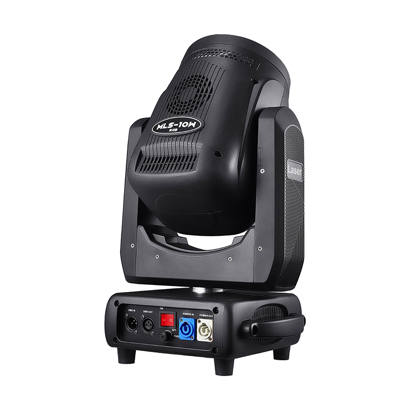 10W shaking head laser+LED dyeing
