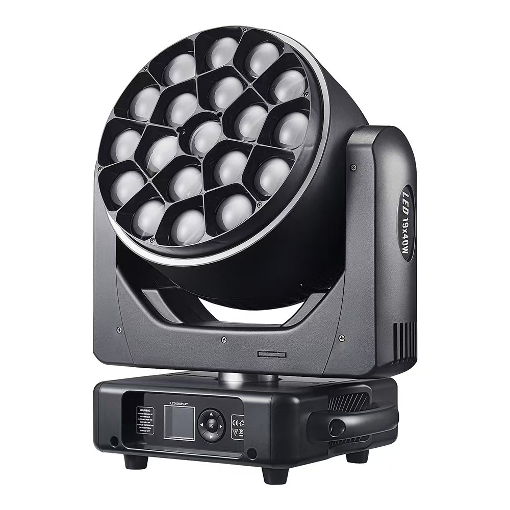 19·40W Zoom+Light belt