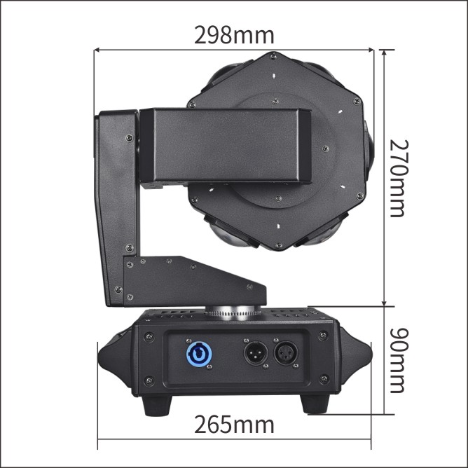 Flying Fire Meteor Moving Head Lamp