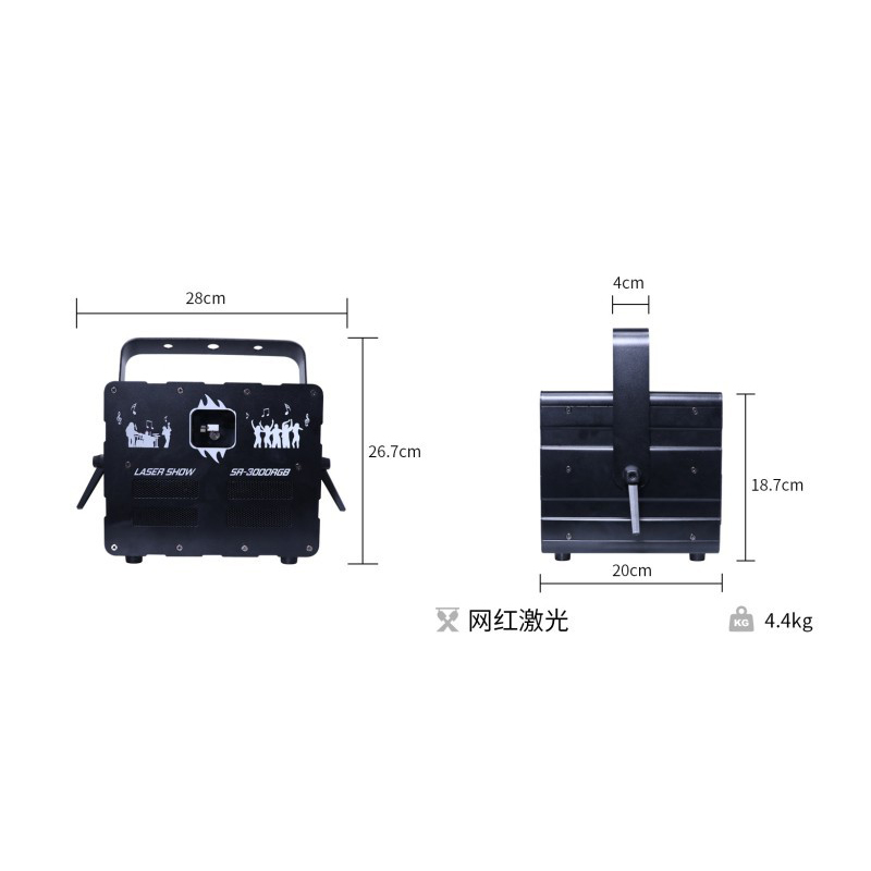K10 full-color laser