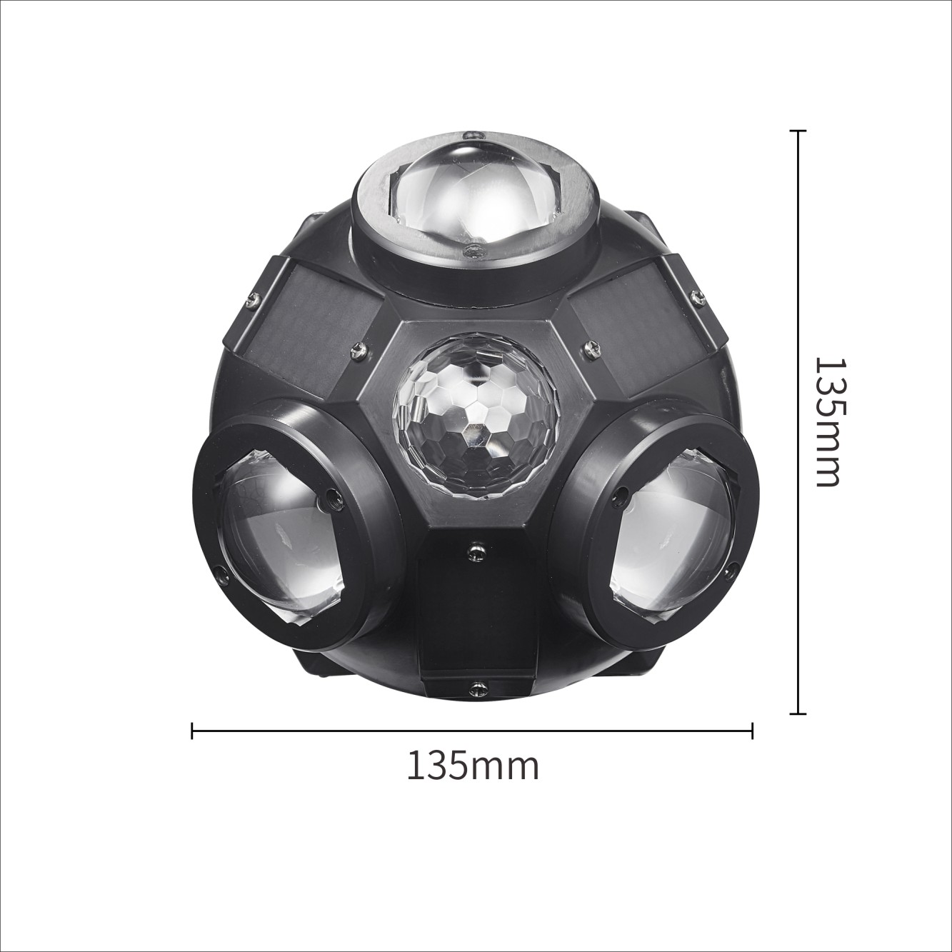 Illusion color single ball