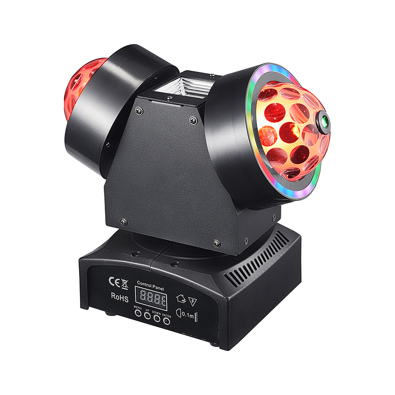 Double headed magic ball laser light