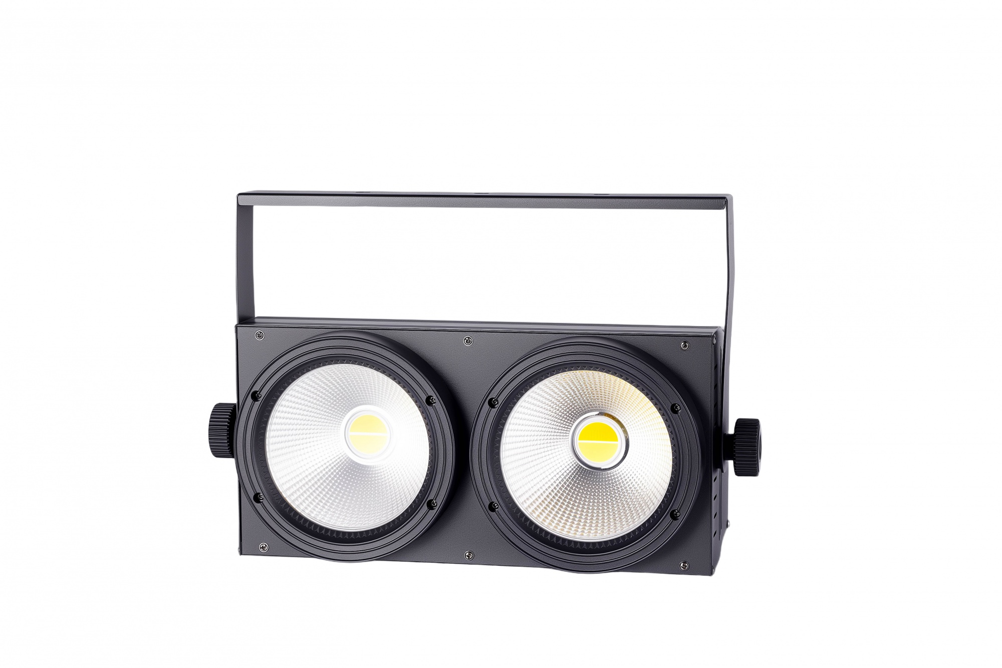 2 eyes flashing lights