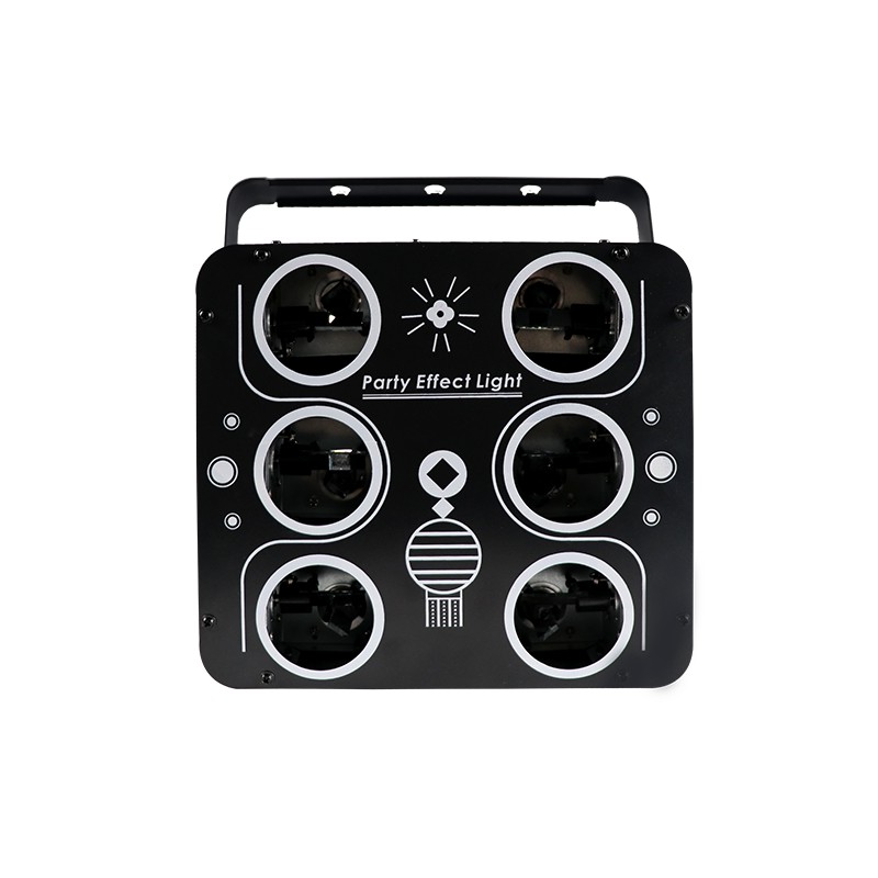  Square six head full-color