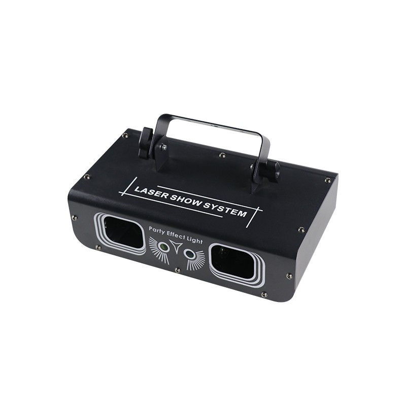 Owl-shaped dual-head laser light