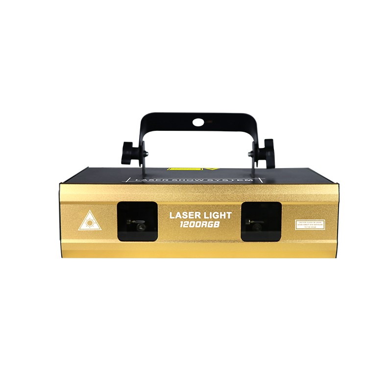 Dual-head full-color animated laser light