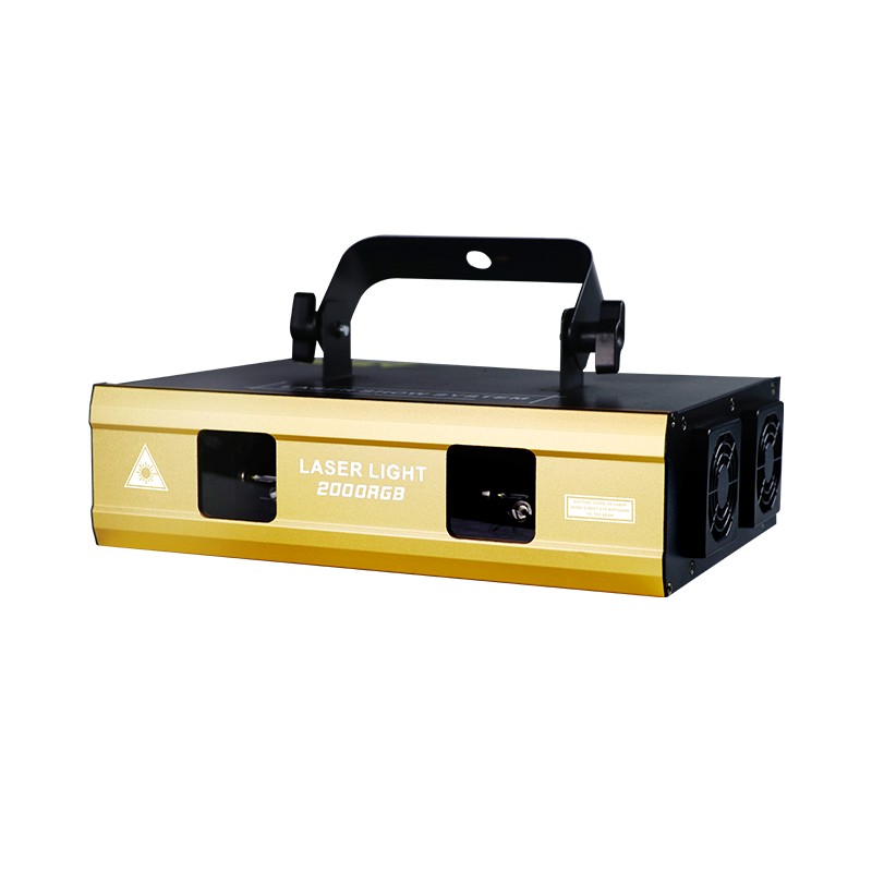 Dual-head full-color animated laser light