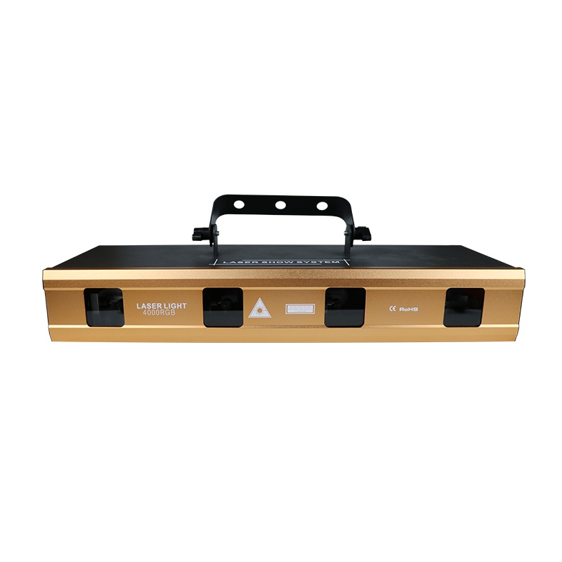 Four-head full-color animated laser lights