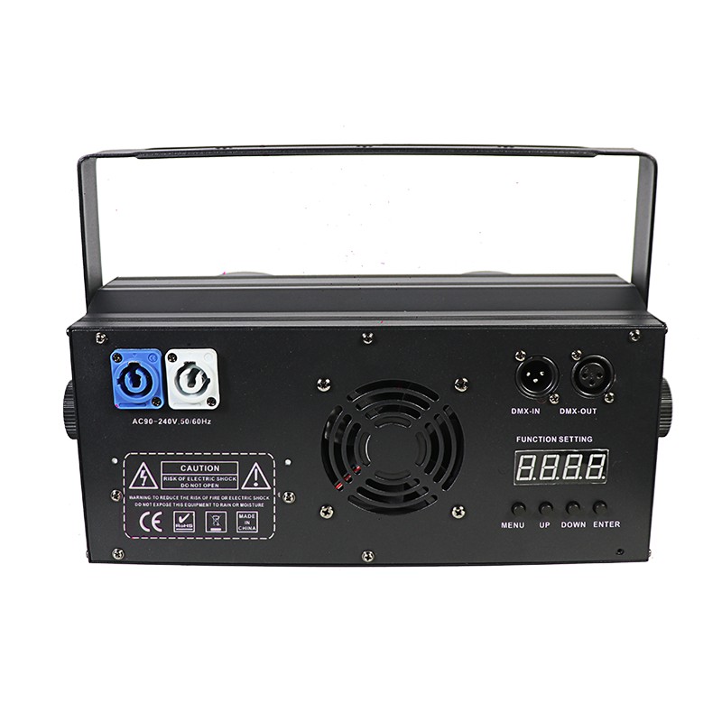 COB 2-Eye Audience Light with Dual-Color Internal and External Complementary Lights
