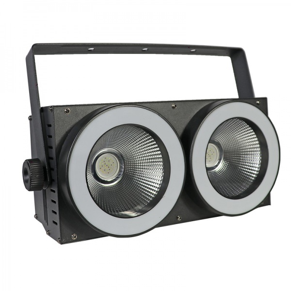 COB 2 Eye Audience Lights RGBW Internal and External Complementary Lights