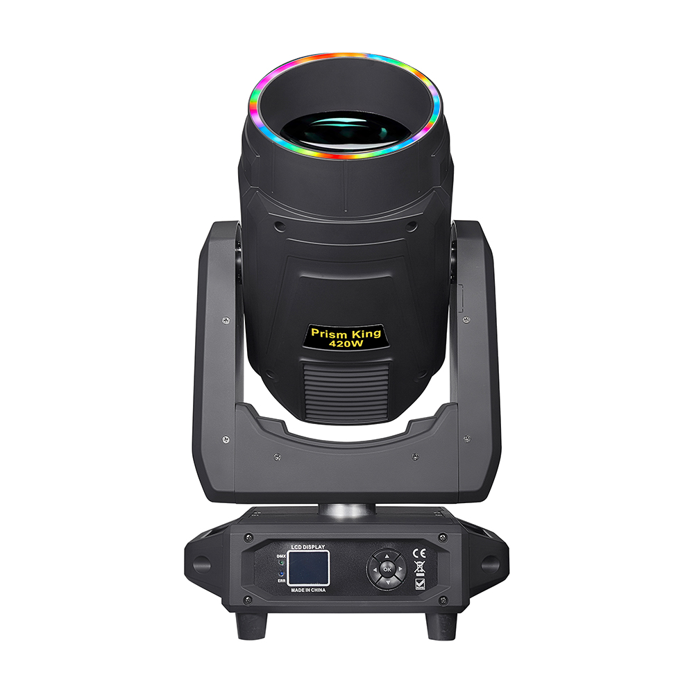 420W beam moving head light + aperture