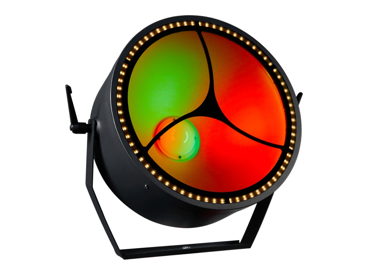 New LED color-changing spotlight