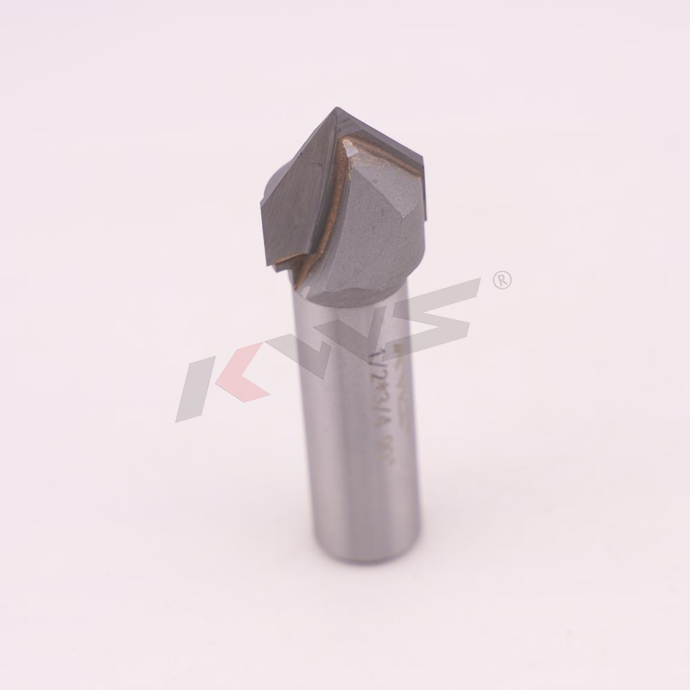 KWS 1-2x3-4 90° V Type Slotting Bit for Wood